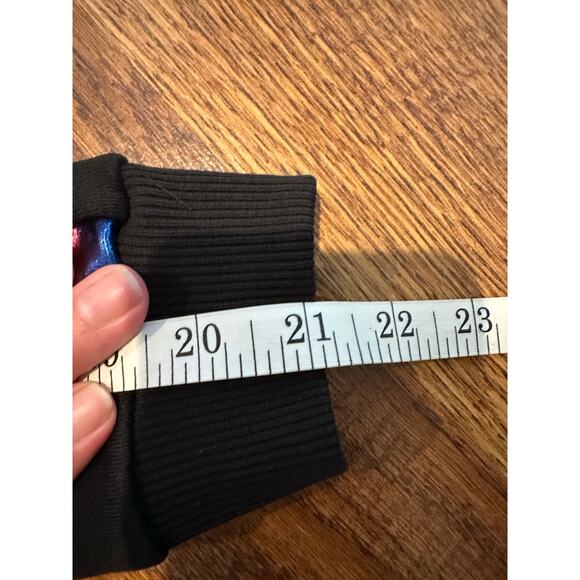 tomboy X French Terry Zip-Up Hoodie Metallic Rainbow Size Small – Bold Fashion - Picture 8 of 8